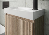 Scudo Linea Cloakroom Basin — 400 x 220 x 60mm