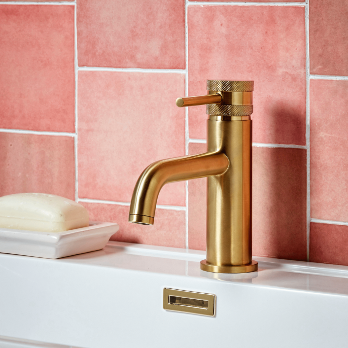Scudo Core Mono Basin Mixer, Gunmetal