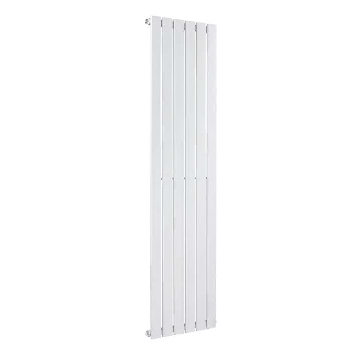 Scudo Bravo Designer Radiator, Single Panel, 1600 x 408mm — White