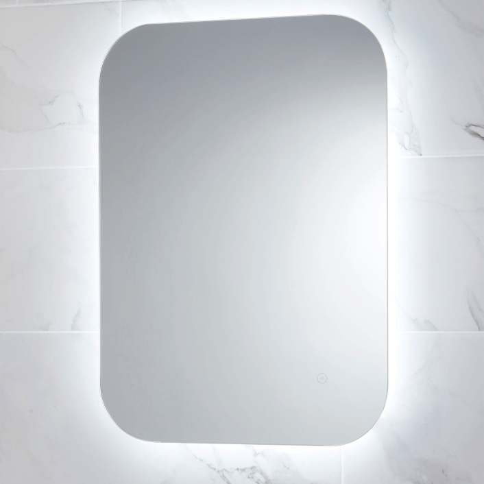 Scudo Aura LED Mirror with Demister Pad, 600 x 1200mm