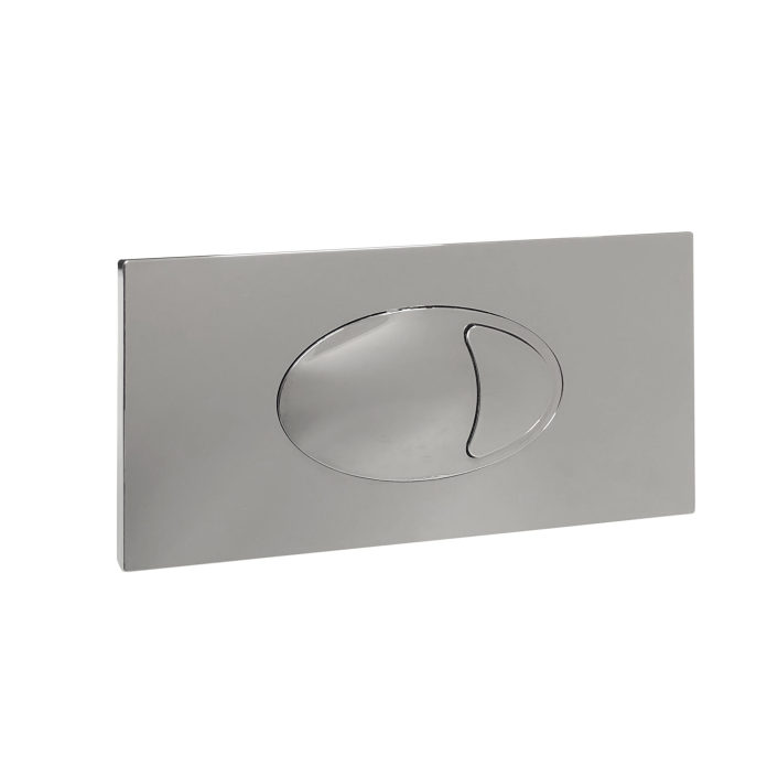 Scudo Linea™ Grande Dual Flush Plate & Access Panel – Chrome – 240 × 120mm