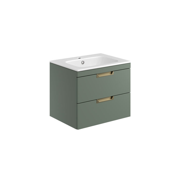 Scudo Aubrey Vanity Unit, Reed Green — 600mm