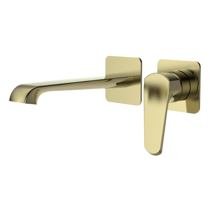 Scudo Montana Wall Mounted Basin Filler, Matt Black