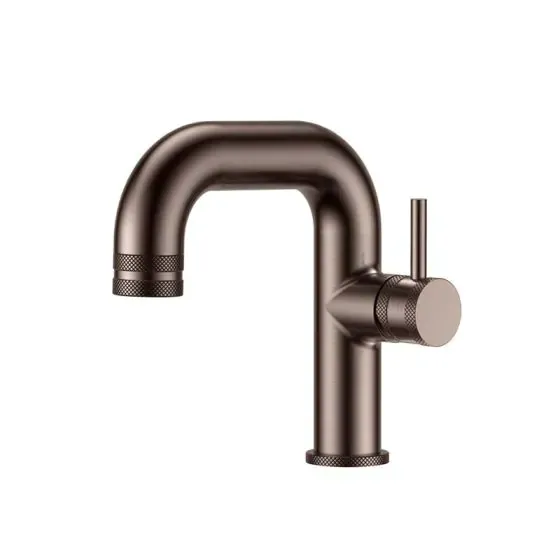 Scudo Core Side Lever Basin Mono Tap, Brushed Bronze