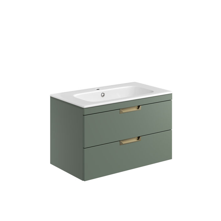 Scudo Aubrey Vanity Unit, Reed Green — 800mm