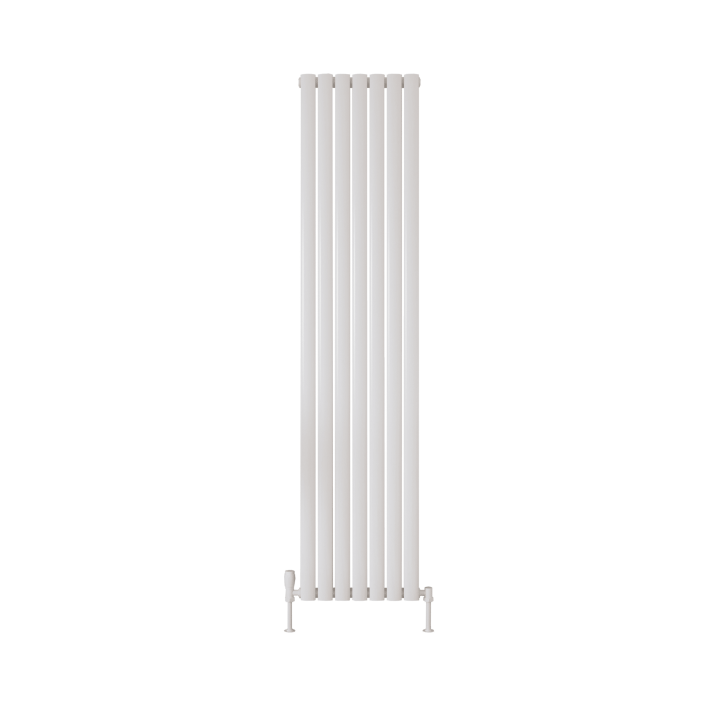 Scudo Apex Designer Radiator, Single Panel, 1800 x 236mm — Anthracite