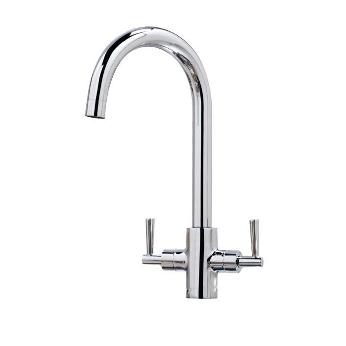 Scudo Kingston Kitchen Mixer Tap, Chrome