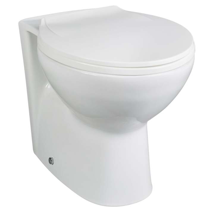 Scudo Spa Rimless Back to Wall WC Pan & Wrap Over Seat