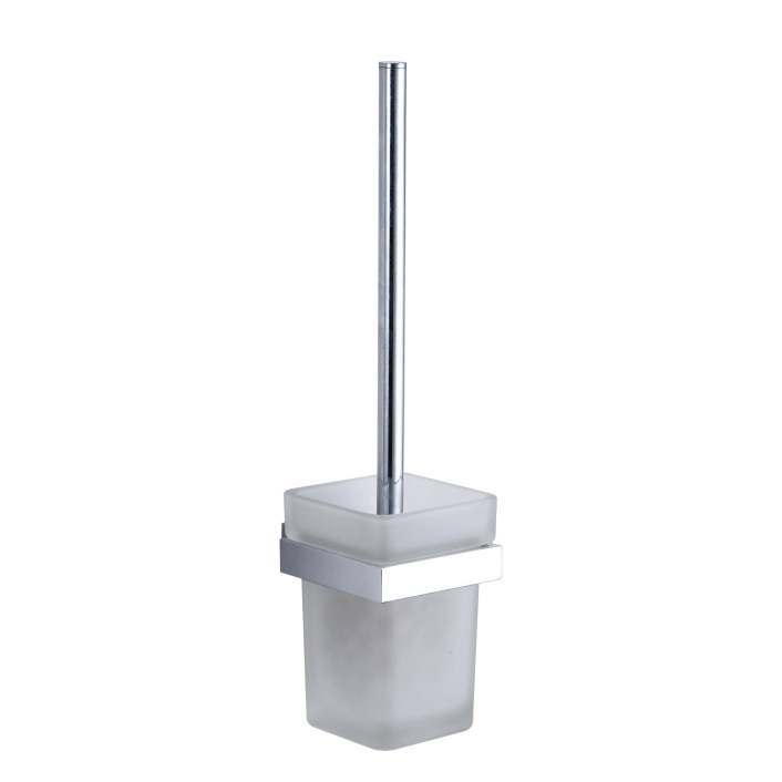 Scudo Alpha Toilet Brush Set, Chrome