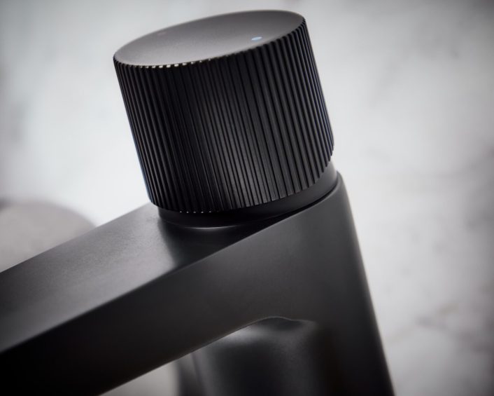 Scudo Koko Mono Basin Mixer, Black