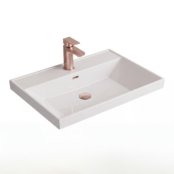 Scudo Waterguard WC Unit, Gloss White — 500mm