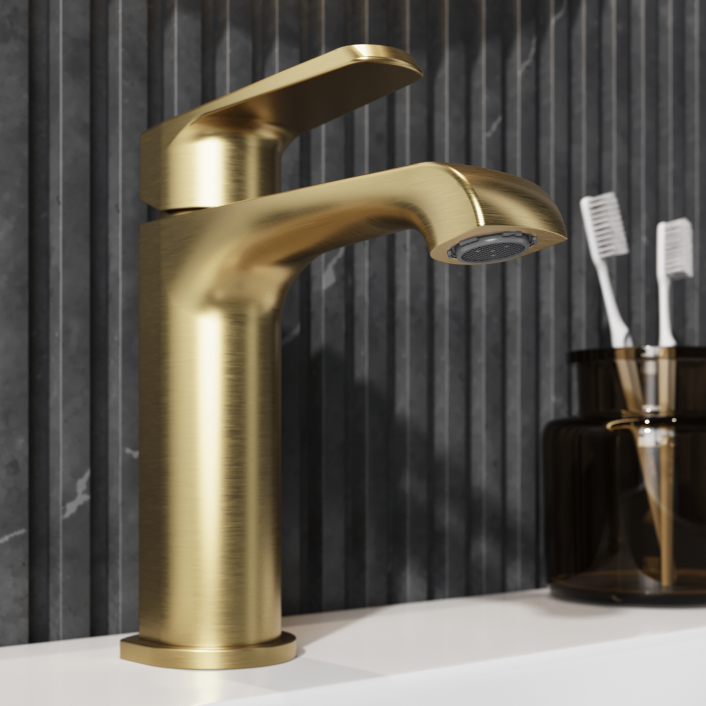 Scudo Montana Basin Mono Tap, No Waste, Chrome