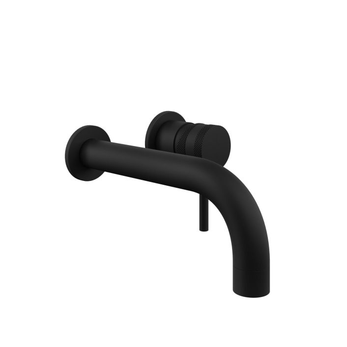 Scudo Core Cloakroom Basin Tap, 140mm Spout, Black