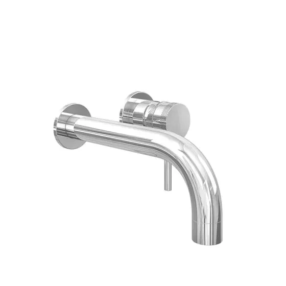 Scudo Core Wall Mounted Basin Tap & Filler, Chrome