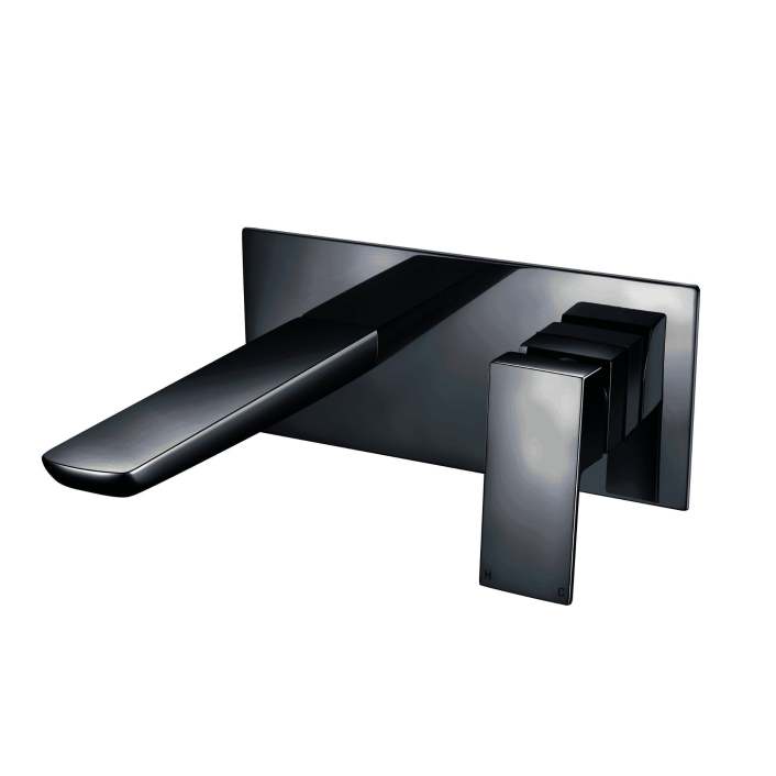 Scudo Muro Wall Mounted Basin Mixer, Chrome