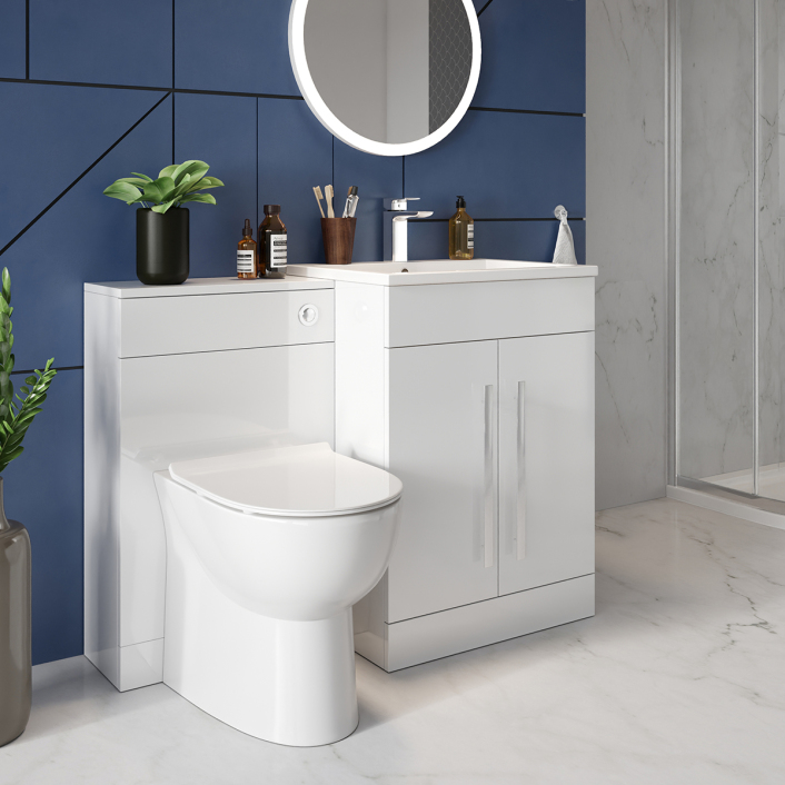 Scudo Belini 430mm Rimless Back to Wall WC Pan