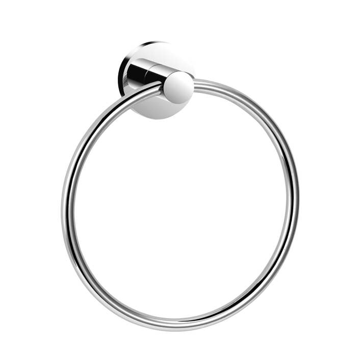 Scudo Delta Towel Ring, Chrome