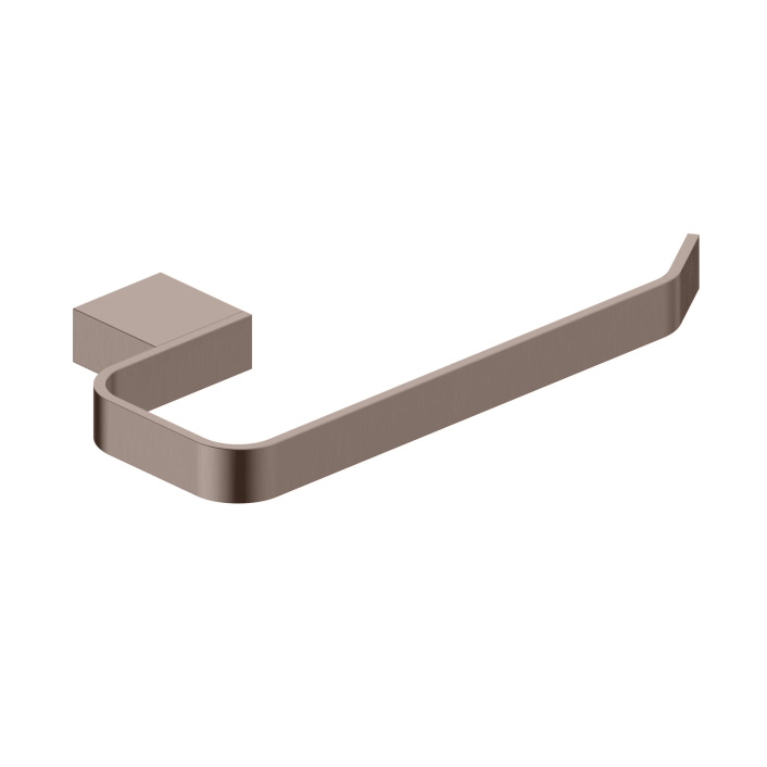 Scudo Sienna Towel Ring, Brushed Bronze