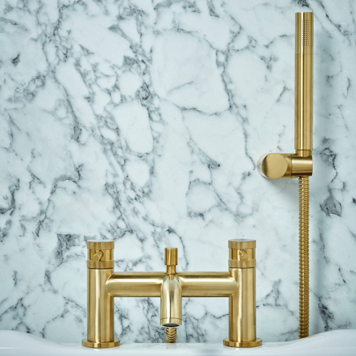 Scudo Core Bath Shower Mixer, Chrome