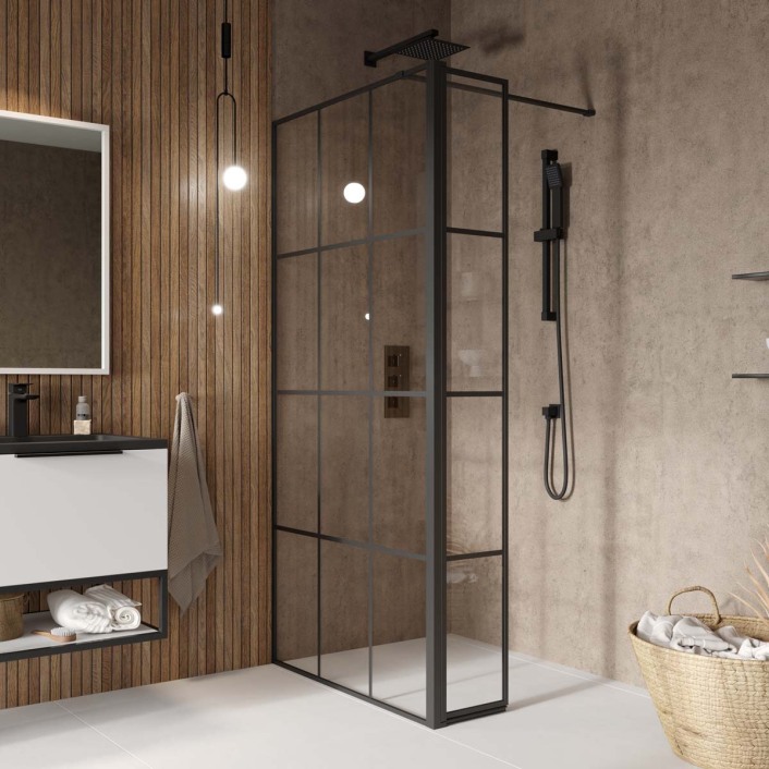 Scudo S8 Grid Flipper Panel, Clear Glass