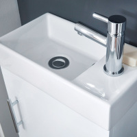 Scudo Lanza Cloakroom Basin — 400mm