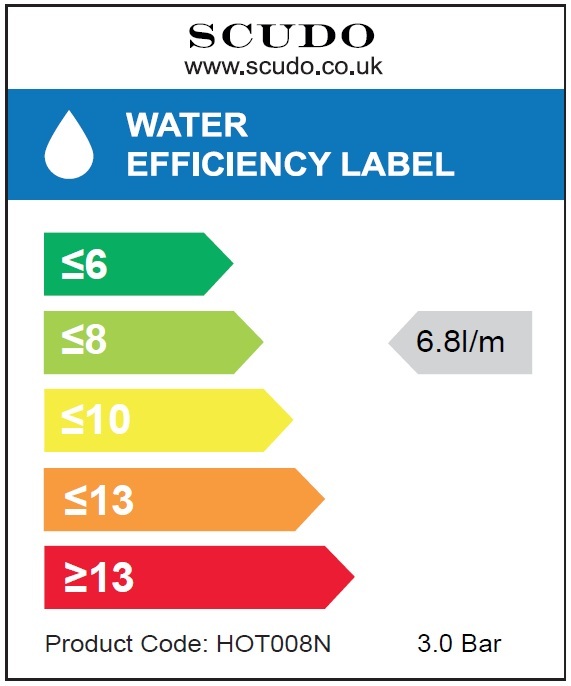 Scudo Kelvin 4-in-1 Boiling Water Tap, Pull Out D Spout, Black