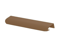 Zaneti Sleek Pull Handle 150mm Espresso