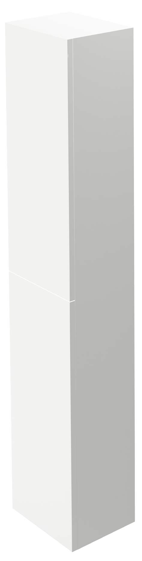Zaneti Kolour Column Unit 1500mm Matt White