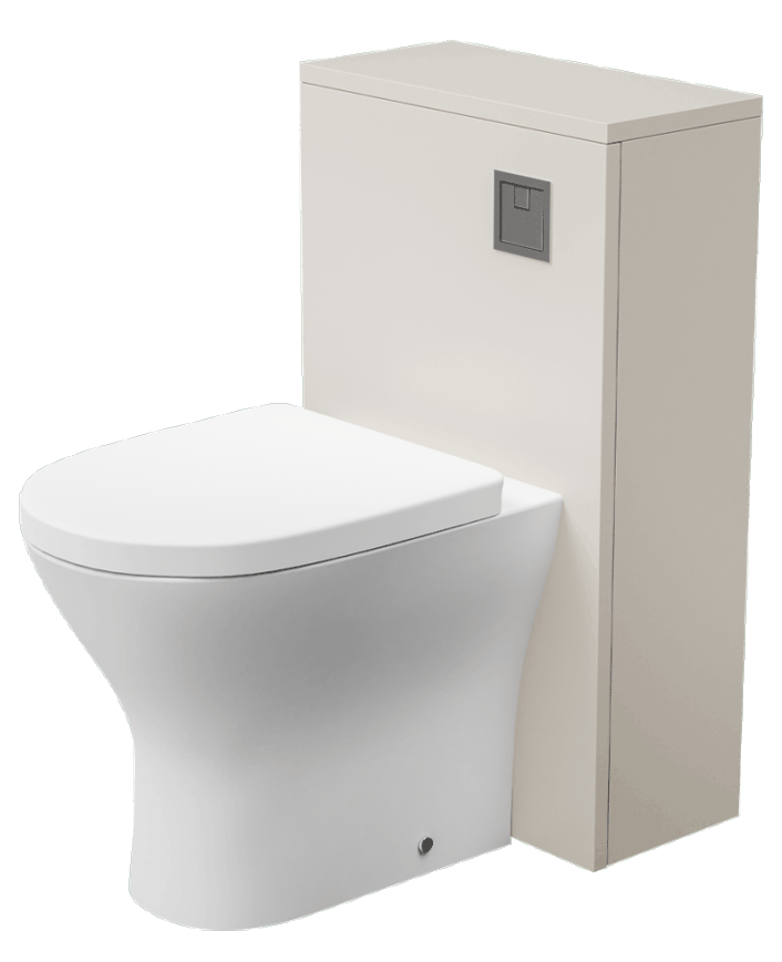 Zaneti Modular WC Unit 500mm Satin Cashmere