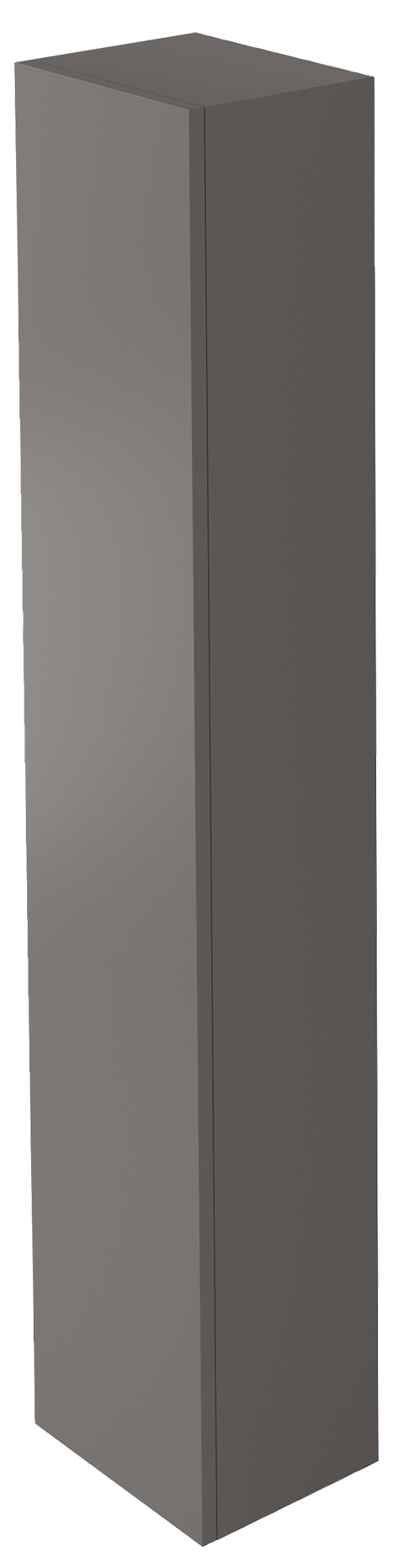 Zaneti Series Column Unit 1500mm Matt Mid Grey