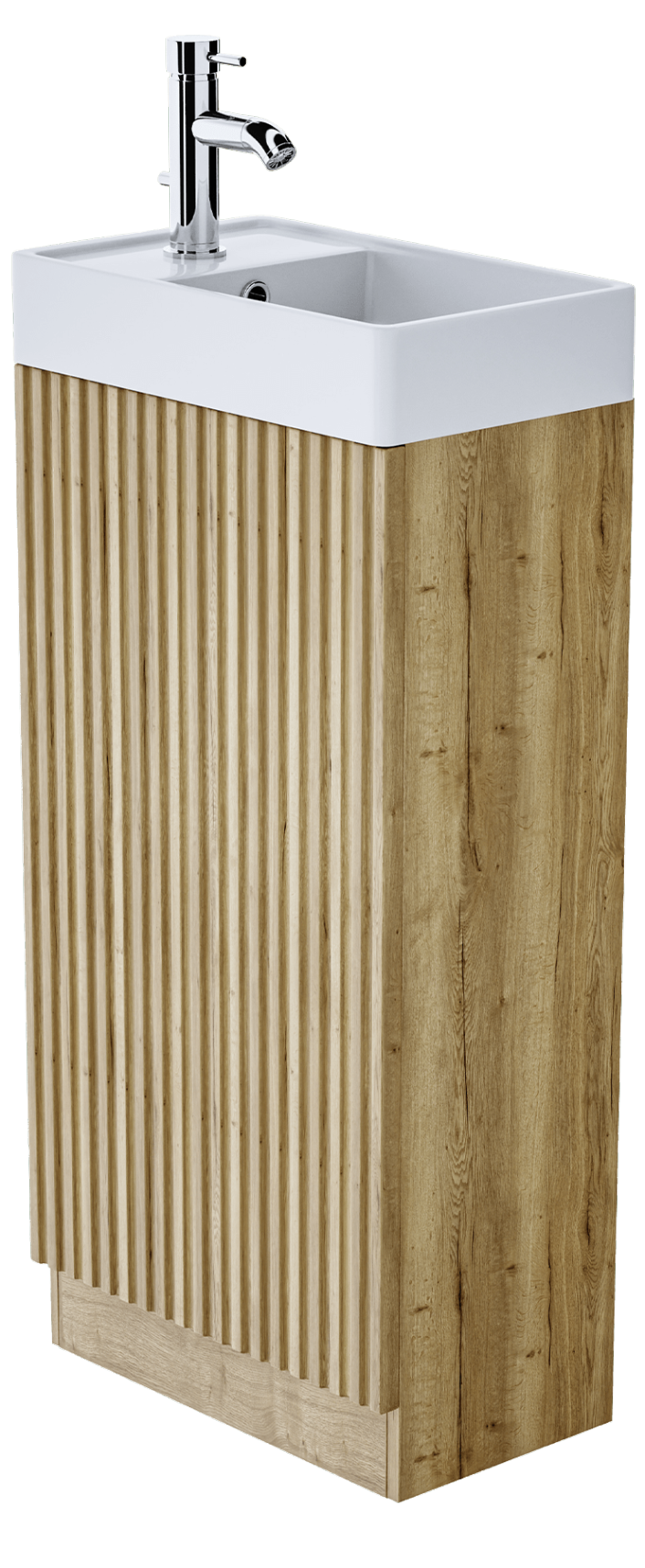Zaneti Soho Floor Cloaks Unit 400mm Oak