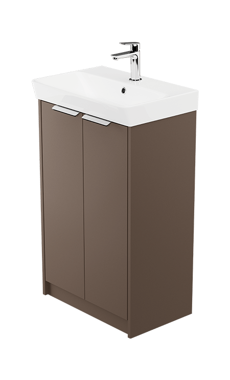 Zaneti Maddison Floor Standing Basin Unit 500mm Espresso