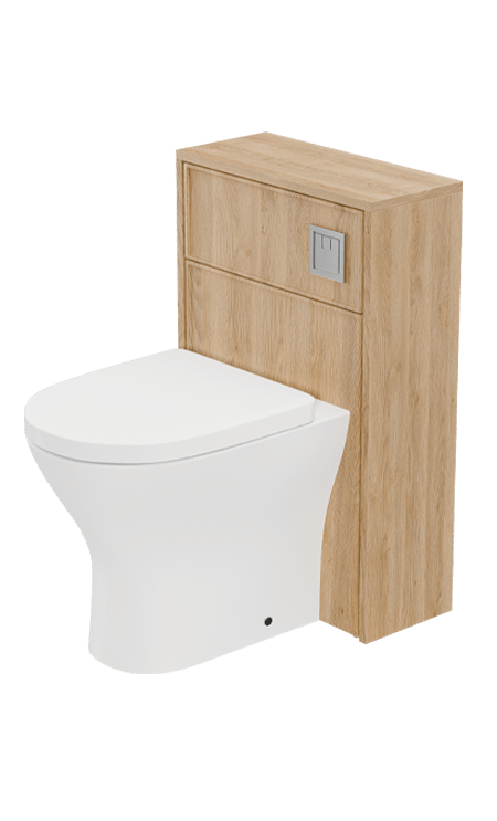 Zaneti Cotswold WC Unit Sandy Oak