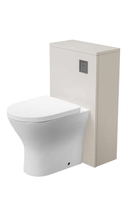Zaneti Dakota WC Unit 500mm Cashmere