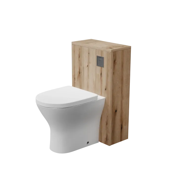 Zaneti Soho WC Unit 500mm Oak