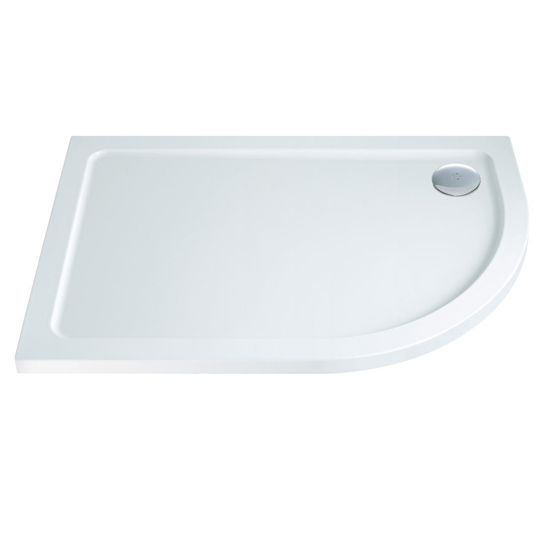Shires Offset Quad Shower Tray RH 1000 X 800