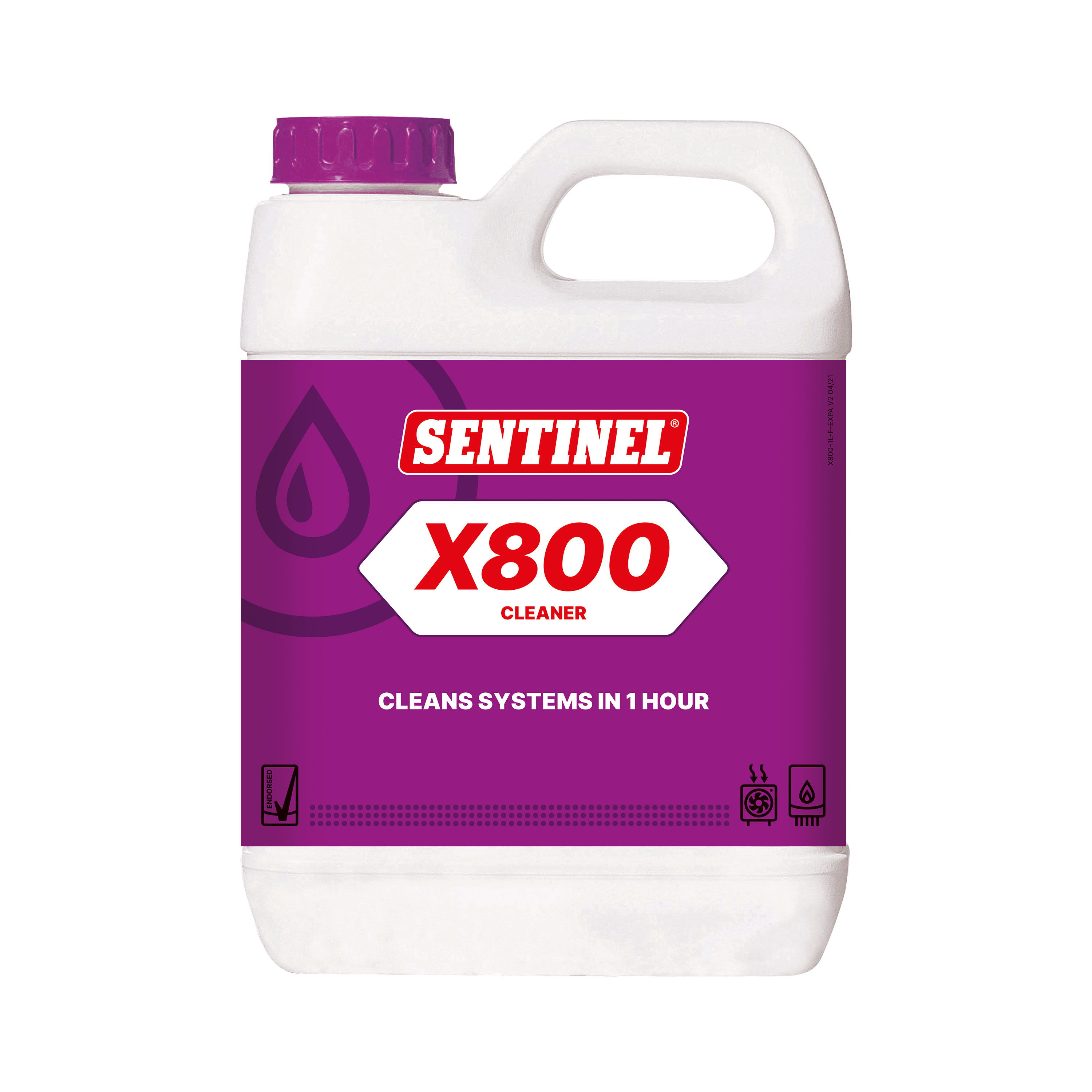 Sentinel X800 Rapid Cleaner 1L