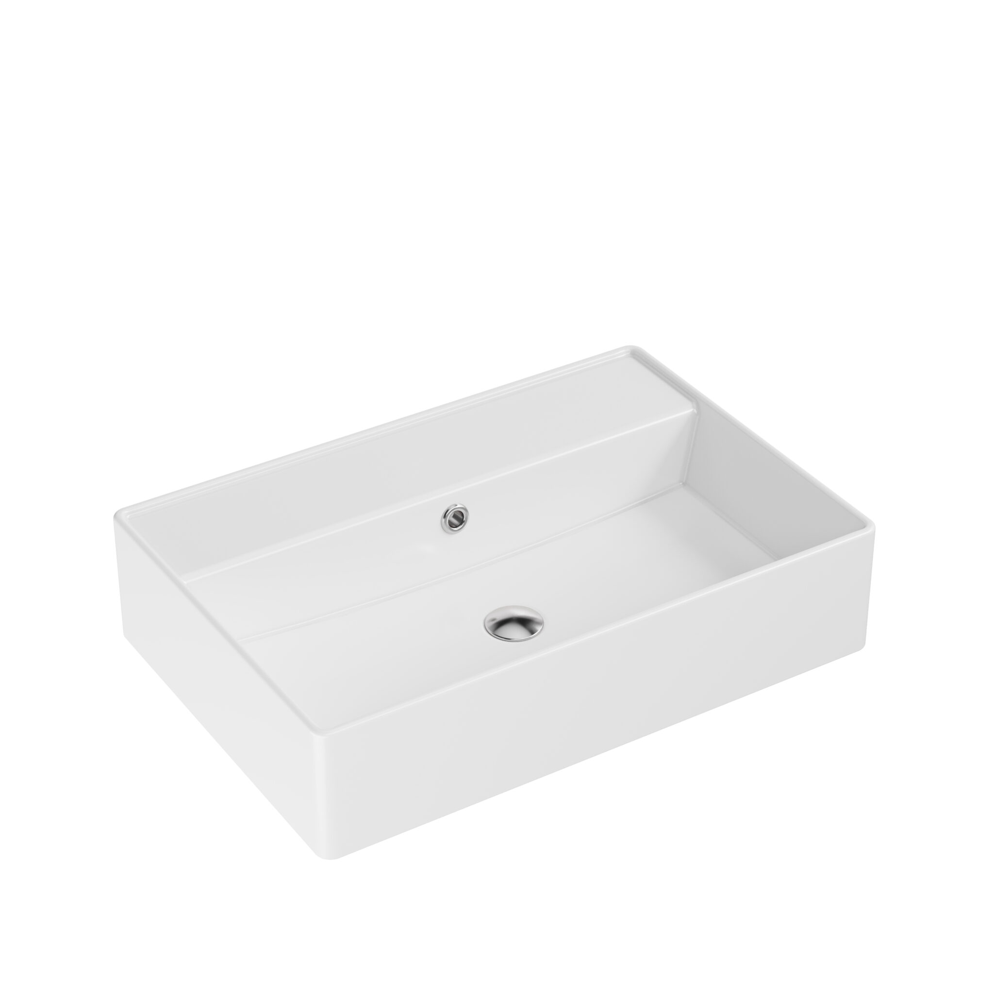 Countertop/Wall-Hung 560 Basin -  Pre tapped for 1 hole option