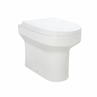 Scudo Spa Rimless Back to Wall WC Pan & Wrap Over Seat