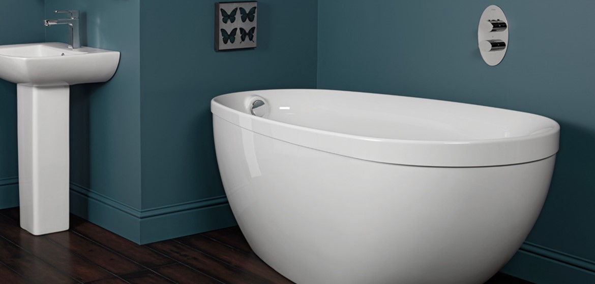 Paradigm 1550x850 Freestanding Bath cw Waste