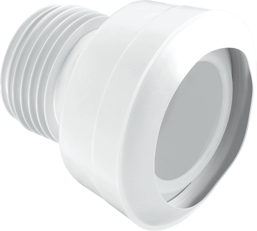 McAlpine 3" Macfit WC Connector Straight