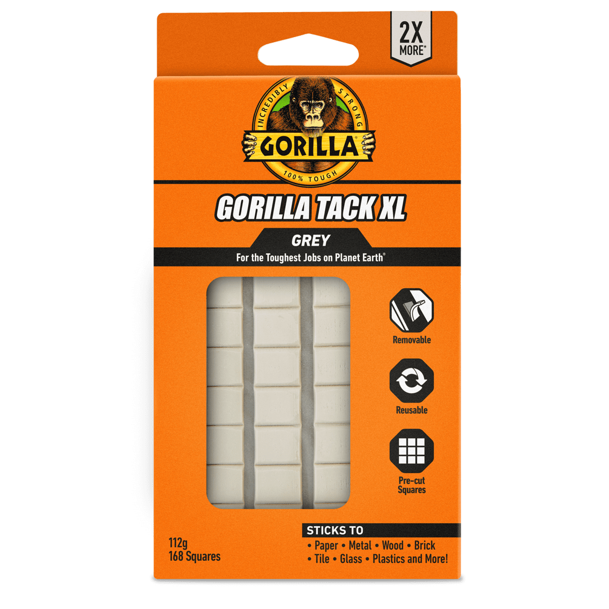 Gorilla Grab Adhesive 80ml Clip Strip