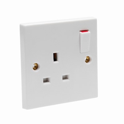 1 Gang Switched Socket 13A - ASTA