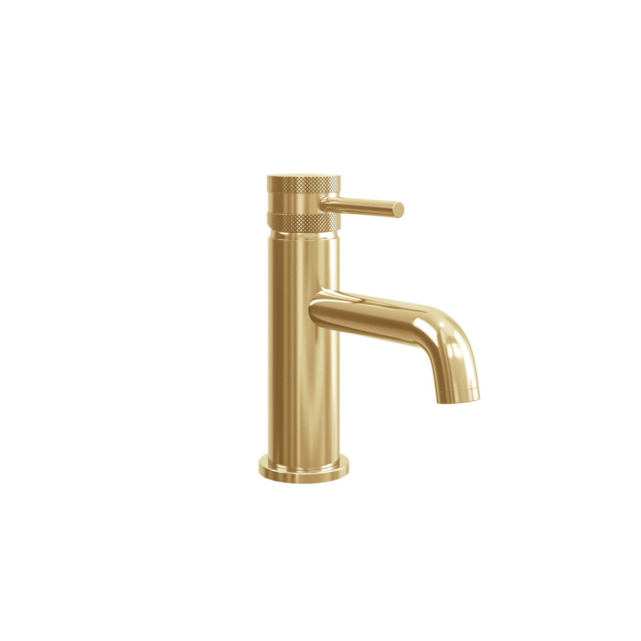 Core Mono Basin Mixer Brushed Brass