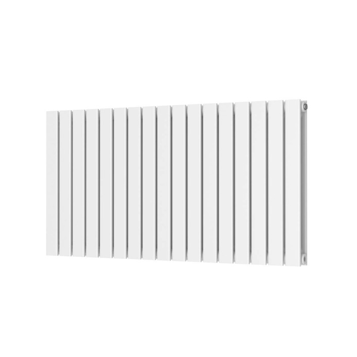 Scudo Bravo Designer Radiator, Double Panel, 600 x 1158mm — White