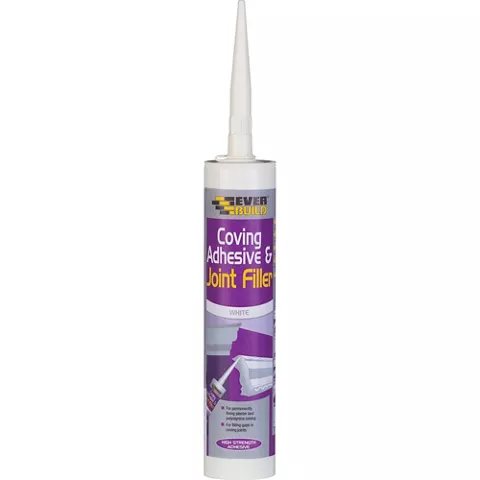 Coving Adhesive & Joint Filler Cartridge White 290ml