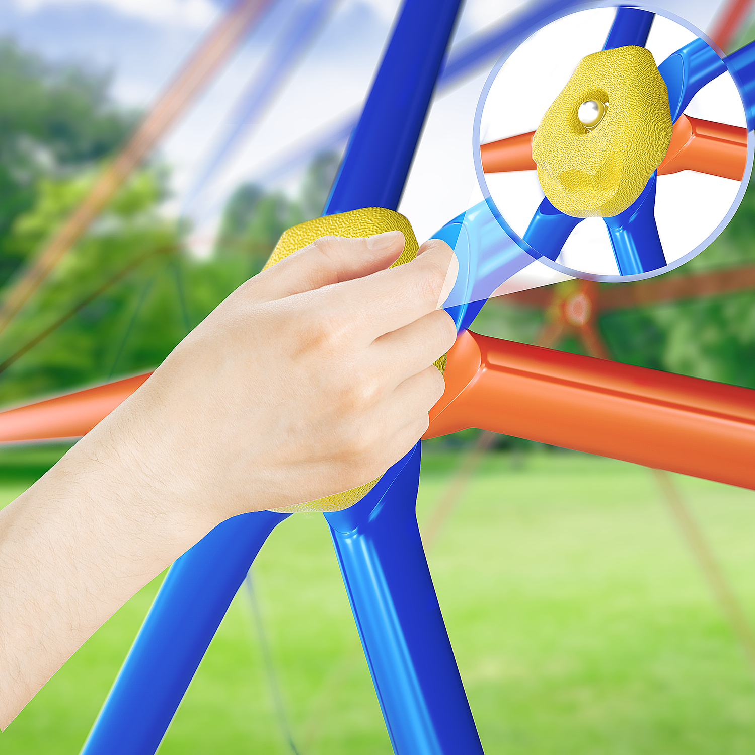 10FT Dome Climber with Hammock