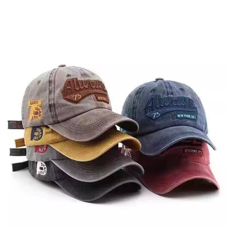 Adjustable embroidered baseball cap