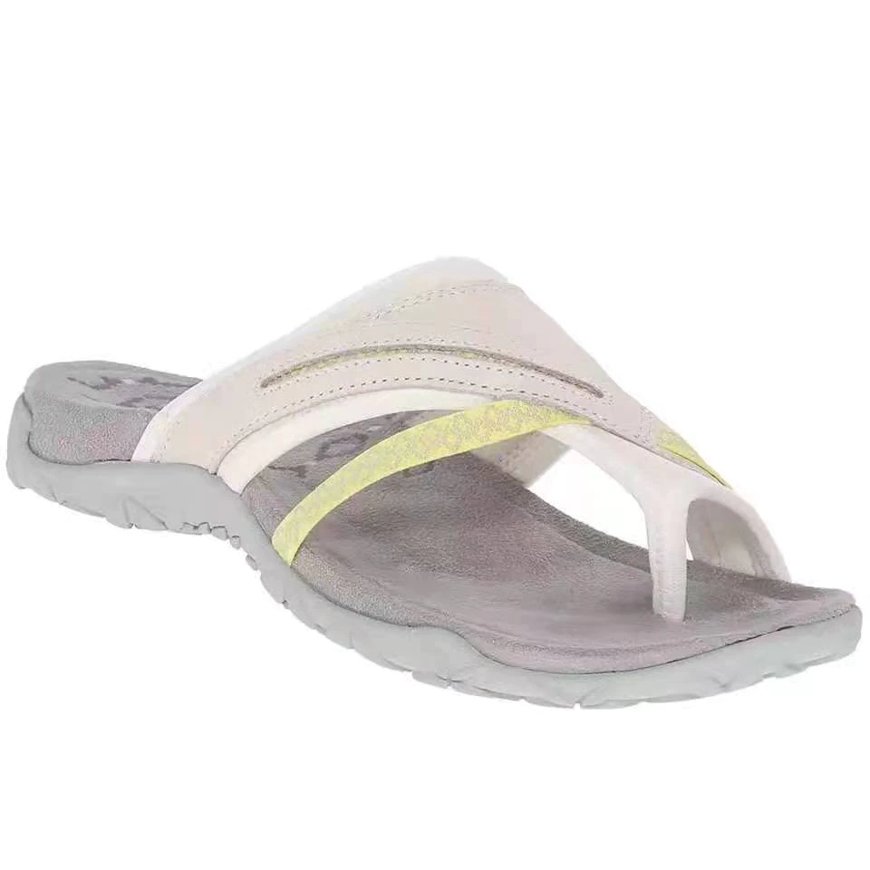 Women's Comfort Beach Flip Flops Women Rubber Flat Sandals Casual Sneaker Slippers Ladies Plus Size Sandals Shoes