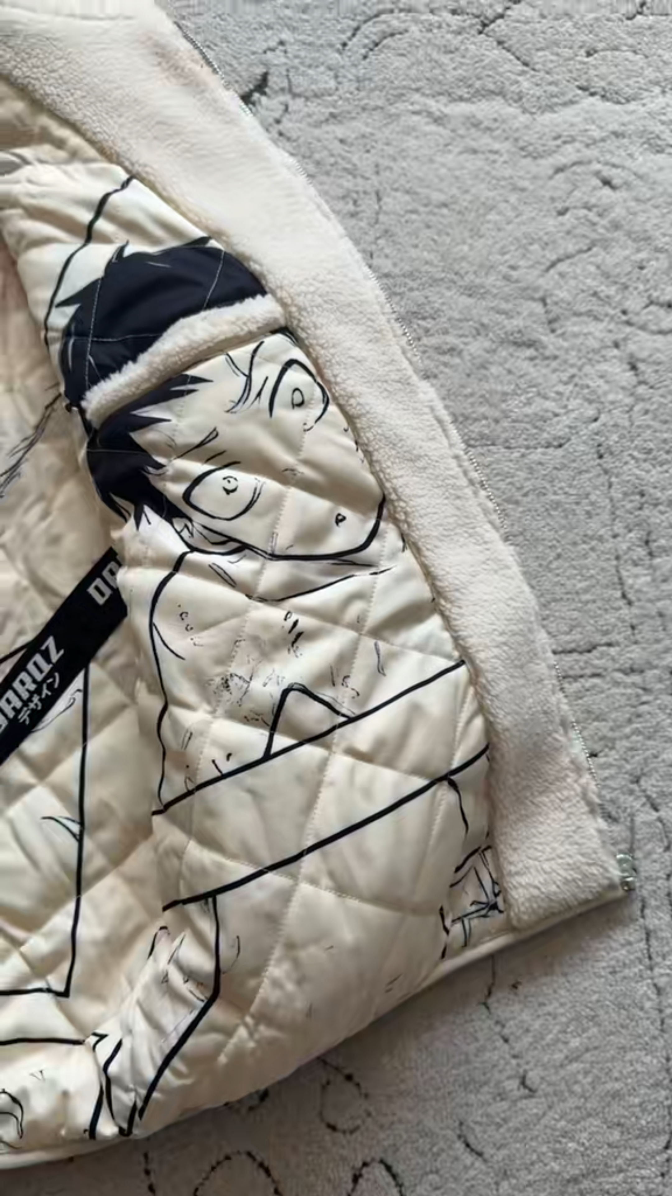  FIRE CROSS SHERPA JACKET